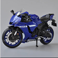 Carstore Yamaha Yzf R1 1:12 Model Maket Motor Mavi