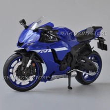 Carstore Yamaha Yzf R1 1:12 Model Maket Motor Mavi