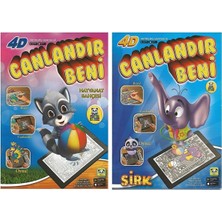 4D Boyama Seti 2 Kitap Canlandır Beni