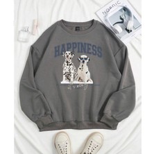 Kids Face Pamuk Şardonlu Erkek Çocuk Sweatshırt