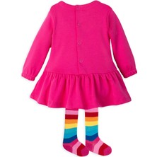 Agatha Ruiz de la Prada Pembe 2li Elbise - Çorap Set