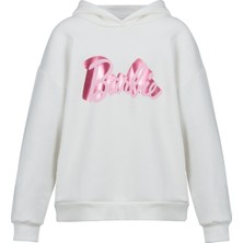 Lumberjack Kl Barbıe 17Gfg452 3Pr Beyaz Kız Çocuk Sweatshirt