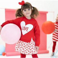 Agatha Ruiz de la Prada Kırmızı 2li Elbise - Çorap Set