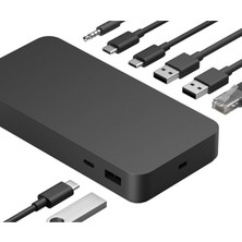 Microsoft - Surface Thunderbolt 4 Dock (Bağlantı Istasyonu) - T8H-00001