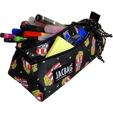 Jacbag Dual Prıme-Çift Bölmeli Üçgen Tip Kalem Kutusu