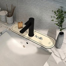 Wangchuang Musluk Drenaj Pedi B M 13.8X38CM Ev Saklama Paspasları Mutfak Emici Ped Kuru Drenaj Mat Lavabo Lavabo Kahve Makinesi Pedleri Masa Placemat Musluk Anti Sıçrama (Yurt Dışından)