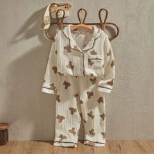 İlda Baby Çocuk Müslin Alt-Üst Takım Pijama