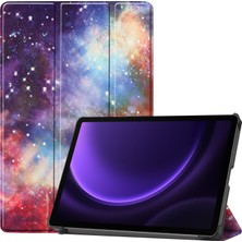 Seniee Samsung Galaxy Tab S9 Fe SM-X510 Için Otomatik Uyandırma Uyku Özellikli Darbeye Dayanıklı Tablet Kılıfı (Yurt Dışından)