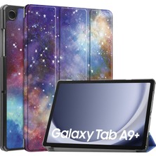 Seniee Samsung Galaxy Tab A9 Plus 2023 Için Otomatik Uyandırma Uyku Özellikli Darbeye Dayanıklı Tablet Kılıfı (Yurt Dışından)