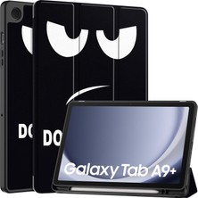 Seniee Samsung Galaxy Tab A9 Plus 2023 Için Otomatik Uyandırma Uyku Özellikli Darbeye Dayanıklı Tablet Kılıfı (Yurt Dışından)