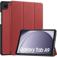 Seniee Samsung Galaxy Tab A9 2023 Için Otomatik Uyandırma Uyku Özellikli Darbeye Dayanıklı Tablet Kılıfı (Yurt Dışından)