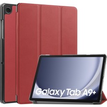 Seniee Samsung Galaxy Tab A9 Plus 2023 Için Otomatik Uyandırma Uyku Özellikli Darbeye Dayanıklı Tablet Kılıfı (Yurt Dışından)