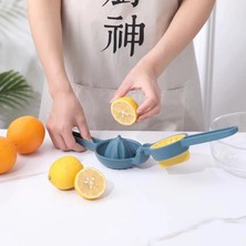 Wangchuang Mavi Yomdıd Yaratıcı Limon Sıkacağı Manuel Portakal Limon Klip Meyve Sıkacağı El Basın Aracı Limon Sıkacağı Ev Mutfak Aksesuarları (Yurt Dışından)