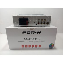 For-x Indash Teyp – For-X X-605 Indash Ekranlı Teyp – Park Kamerası