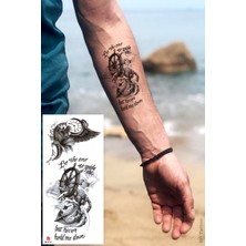 BP Tattoo Çapa ve Yazılı Geçici Dövme