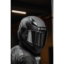 LS2 Rapıd Sethdes Mat Cool Gri-Siyah Kask