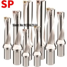 Liyao C32-D35-SP11 3D Sp Serisi Matkap Uçları Uçlu Matkap Metal Matkap Uçları 13MM-50MM Derinlik 2d 3D 4d 5d Endekslenebilir U Matkap Makine Tornaları Cnc Su (Yurt Dışından)