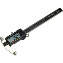 Liyao Siyah 150MM Paslanmaz Çelik Dijital Kumpas Büyük LCD Ekran Pürüzsüz Kayma Dayanıklı Elektronik Ölçme Aracı Mikrometre Ölçer (Yurt Dışından)