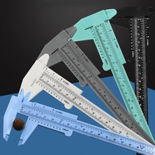 Liyao A-0-150MM Kırmızı 0-150MM Plastik Ölçüm Sürmeli Kumpas Dövme Kumpas Cetvel Ölçer Plastik Cetvel Doğru Ölçüm Araçları Sürmeli Kumpas (Yurt Dışından)