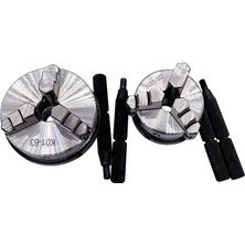Liyao K01-63 Torna Mini Chuck 3 Çeneli Ağaç Işleme El Aynası Montaj Dişi Vida Çubuk Kendinden Merkezleme Torna Aynası Aracı 63MM (Yurt Dışından)