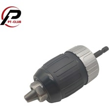 Liyao Chuck ve Sds Plus 3 Çeneli Anahtarsız Matkap Mandreni 1/2 Inç 1-13MM 1/2-20UNF Hızlı Değiştirme Anahtarı Adaptörü Sds-Plus Şaft Matkap Için 1/4" Altıgen Kare (Yurt Dışından)