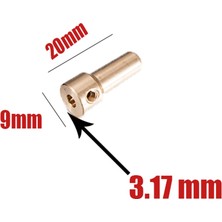 Mikro Motor Matkap Aynaları Sıkma 0 3-4mm Tjo Konik Monteli Matkap Chuck 3 17MM Pirinç Mini Elektrik Motor Mili (Yurt Dışından)