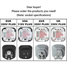 Liyao AST01 LED Göstergesi Abd Fişi Bsıde AST01 Elektrik Soketi Test Cihazı Ab Fişi Soket Test Cihazı Rcd Gfcı Test Çıkışı Topraklama Sıfır Hattı Fişi Polarite Faz Kablo Kontrolü (Yurt Dışından)