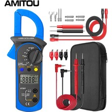 ST201 Mavi Amıtou ST201 Dijital Pens Metre Multimetre Direnç Ohm Transistör Test Cihazları Elektrikçi Için Ac/dc Voltmetre Akım Test Cihazı (Yurt Dışından)