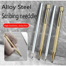 Liyao Altın 1 Adet Elmas Metal Işaretleyici Gravür Kalem Tungsten Karbür Uç Stylus Kalem Cam Seramik Metal Ahşap Gravür El Aletleri (Yurt Dışından)