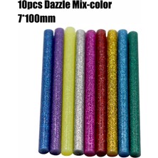 10 Adet Mixcolor 10 Adet 7X100MM Sıcak Tutkal Çubukları Kırmızı 7mm Elektrikli Tutkal Tabancası Zanaat Ev Dıy El Aleti Tamir Yapıştırıcı Sızdırmazlık Balmumu Sopa (Yurt Dışından)