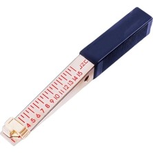 Liyao Doğruluk 0.5mm A Vernier Feeler Ölçer 1-15MM Ev Mühendisliği Muayene Düzlük Ölçme Aracı 0.2mm/0.5mm Kama Şekilli Feeler Dropshipping (Yurt Dışından)