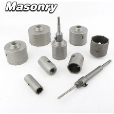 Liyao Sds Plus 450MM Sds Plus Duvar Delik Testere Matkap Ucu Seti 30MM-160MM Beton Delik Testere Çimento Taş Tuğla Duvar Klima Tüp Delik Açıcı Aletler (Yurt Dışından)