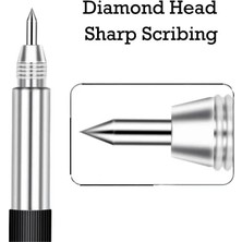 Liyao 2 Adet 1/2/4 Adet Tungsten Karbür Ucu Scriber Markalama Gravür Kalem Çift Kafa Kazıma Işaretleyici Seramik Cam Metal Ahşap El Aleti (Yurt Dışından)