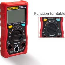 Kırmızı V01B Taşınabilir Dijital Multimetre Akıllı LCD Ekran Multimetre Test Cihazı Ncv Fonksiyonu Arka Işık (Yurt Dışından)