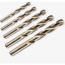 M35-KOBALT D10.7 Içerir 5 Adet, Yuvarlak Kobalt Yüksek Hız Çeliği Büküm Matkap Ucu Seti M35 Paslanmaz Çelik Alet Seti Metal Delme Kesici Makinesi Için Aksesuarlar Hss Co (Yurt Dışından)