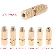 2.3-1.5(1.0mm-1.5mm 1 Adet 2.3mm 3.17MM Mikro Matkap Kelepçe Fikstürü Chuck 0.7-3.2mm Elektrik Motor Mili (Yurt Dışından)