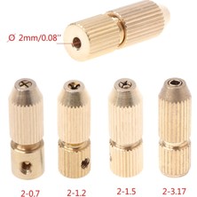 2.3-1.5(1.0mm-1.5mm 1 Adet 2.3mm 3.17MM Mikro Matkap Kelepçe Fikstürü Chuck 0.7-3.2mm Elektrik Motor Mili (Yurt Dışından)