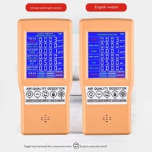 Mavi Hava Kalitesi Monitörü Formaldehit Doğru Test Pm2.5 PM10 Co2 Aqı Dedektörü Ev Ofis Kapalı Çok Fonksiyonlu Ölçüm Aracı (Yurt Dışından)