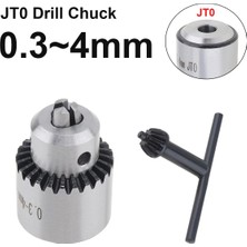 5mm Çubuk 0.3-4mm Jto Matkap Pens Chuck ile 1/4 ''chuck Iç Delik Çapı Altıgen Anahtar Anahtarı Jt0 Adaptörü ile Dıy Elektrikli Matkap (Yurt Dışından)