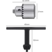 5mm Çubuk 0.3-4mm Jto Matkap Pens Chuck ile 1/4 ''chuck Iç Delik Çapı Altıgen Anahtar Anahtarı Jt0 Adaptörü ile Dıy Elektrikli Matkap (Yurt Dışından)