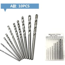 0.8-3.0MM10PCS 10/25/50 Adet Çok Fonksiyonlu Çelik Kobalt Mini Matkap Ucu Seti Spiral Vida Metrik Kompozit Dokunun Matkap Ucu Dokunun Büküm Matkap Ucu Seti (Yurt Dışından)