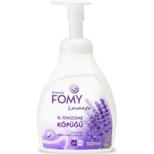 Fomy Lavanta Köpük Sabun El Yüz Vücut Temizlik Köpüğü 500 ml