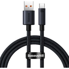 Baseus Minimalist Series 100W USB To Type-C Hızlı Data Şarj Kablosu 1mt