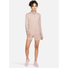 Nike Kırmızı - Pembe Kadın Dik Yaka Sweatshirt CU3220-601 W Nk Df Element Top Hz