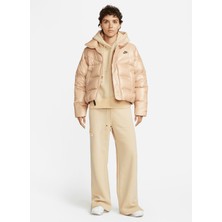 Nike Normal Kahve Kadın Ceket DH4079-200 W Nsw Tf Cıty Jkt