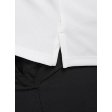 Nike Bisiklet Yaka Düz Beyaz Erkek T-Shirt DV9315-100 M Nk Df Uv Mıler Ss