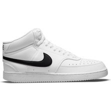 Nike Beyaz Erkek Deri Lifestyle Ayakkabı DN3577-101 Court Vısıon Mıd Nn