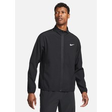 Nike Siyah - Gri - Gümüş Erkek Dik Yaka Regular Fit Ceket FB7499-010 M Nk Df Form Jkt