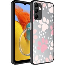 Samsung Galaxy M14 Kılıf Aynalı Desenli Kamera Korumalı Parlak Mirror Kapak