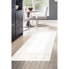 Dekoreko Dijital Mutfak Halısı Trend Keçe Kaymaz Taban Modern Rana Yeşil